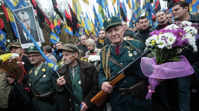 Марш по случаю 70-летия Украинской повстанческой армии. Архив