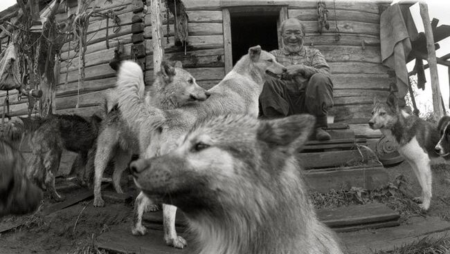 Выставка Горизонты Виктора Загуменнова. Коряк Гаврила Никифоров. Старая Карага. Камчатка. 1981 год