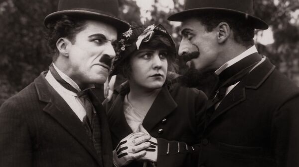 Чарли Чаплин. Бегство в автомобиле (1915)