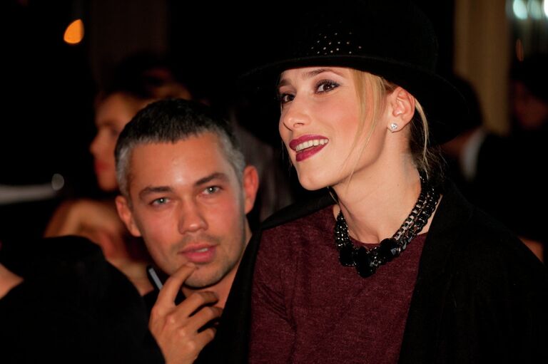 Александр Рогов и Мария Кравцова на церемонии вручения премии PROfashion Awards 2012