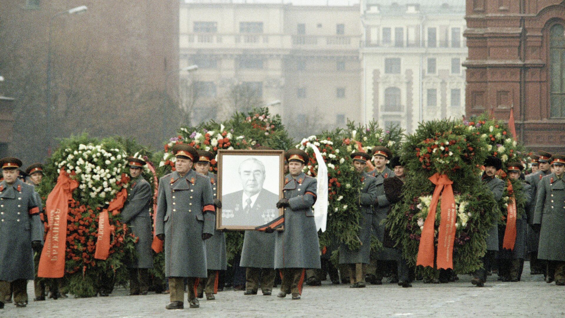 Похороны Брежнева - РИА Новости, 1920, 15.11.2021
