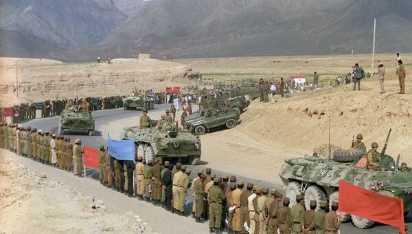 Вывод ограниченного контингента советских войск из Афганистана. Архивное фото