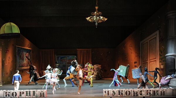 Генеральный прогон балета Мойдодыр в Большом театре