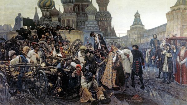Картина Утро стрелецкой казни художника В.И. Сурикова