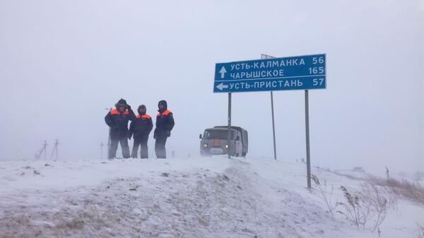 Ситуация на дорогах Алтайского края