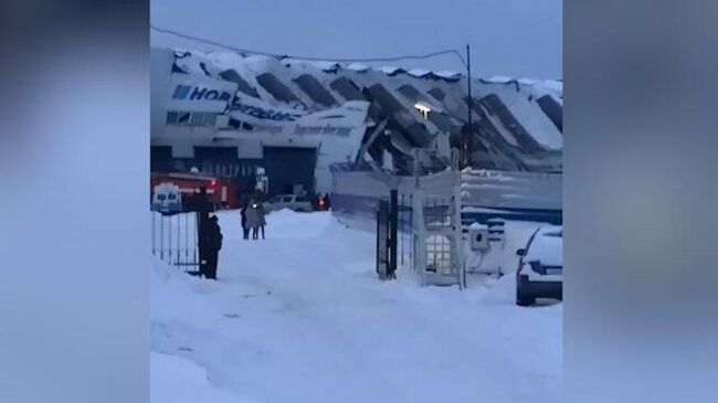 На заводе в Прокопьевске обрушилась кровля