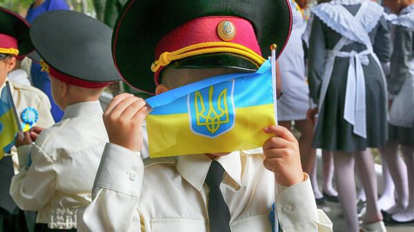 День знаний в кадетском корпусе в Киеве