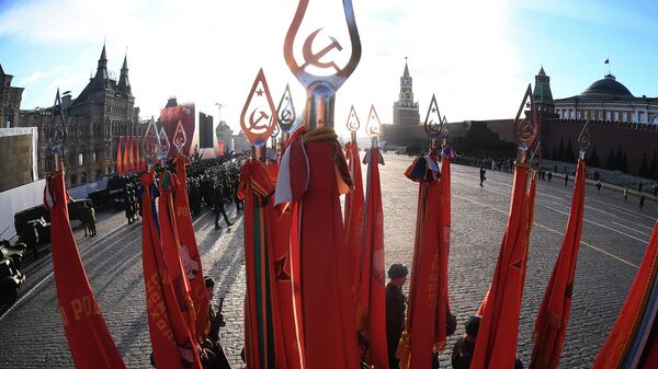 Репетиция марша, посвященного 77-й годовщине парада 1941 года Репетиция марша, посвященного 77-й годовщине парада 1941 года