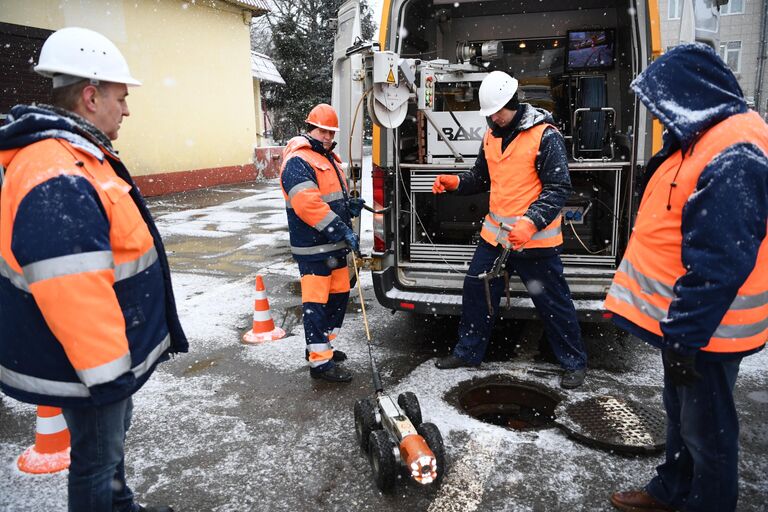 Роботы на службе у Мосводоканала