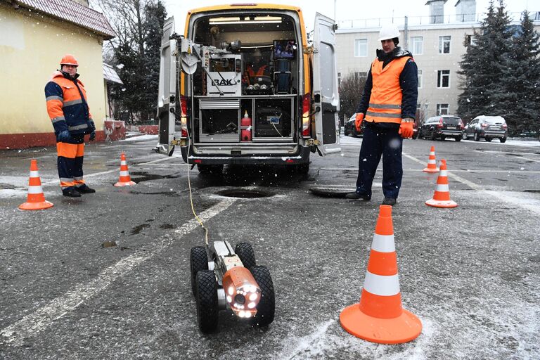 Роботы на службе у Мосводоканала