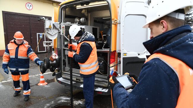 Роботы на службе у Мосводоканала