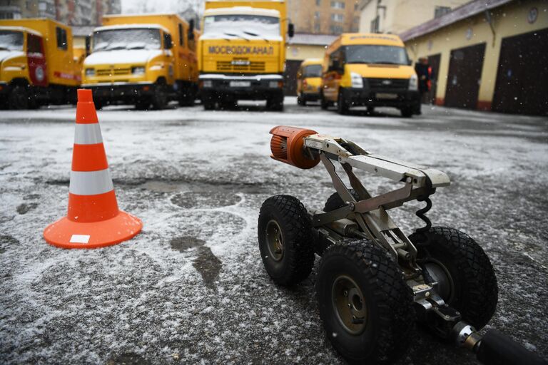 Роботы на службе у Мосводоканала