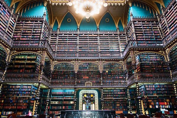 Португальская королевская библиотека в Рио-де-Жанейро