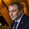 Руководитель российской делегации, заместитель председателя Государственной Думы РФ Петр Толстой во время работы зимней сессии ПАСЕ