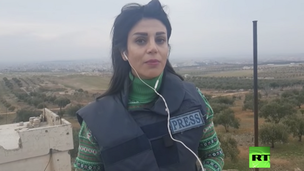 Корреспондент RT в Сирии Вафа Шабруни 