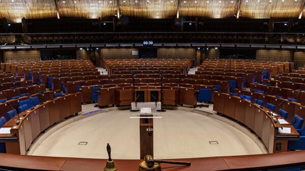 Зал Парламентской ассамблеи Совета Европы