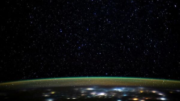 Вид на Землю с борта Международной космической станции
