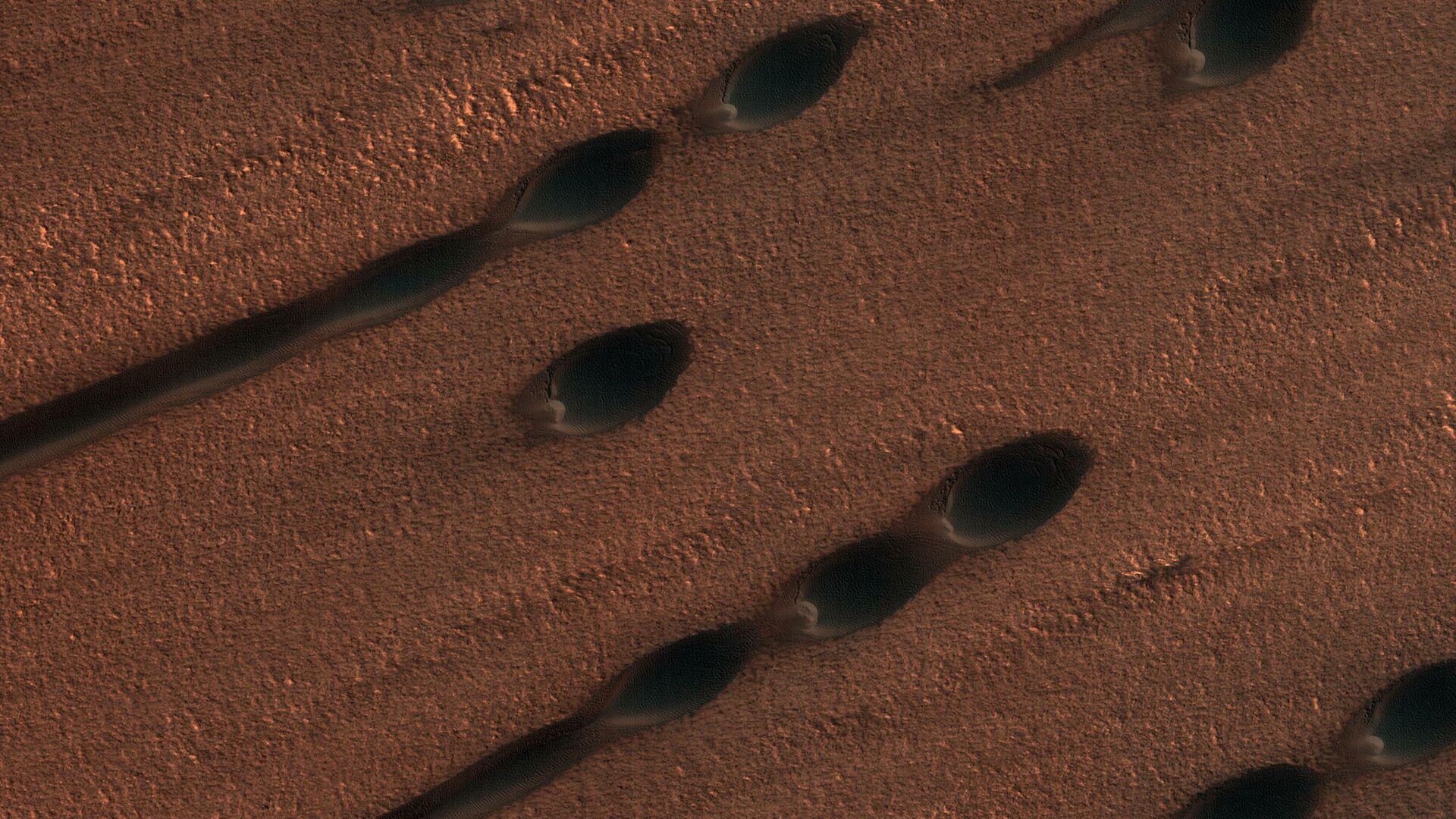Песчаные дюны на Марсе - РИА Новости, 1920, 30.09.2020