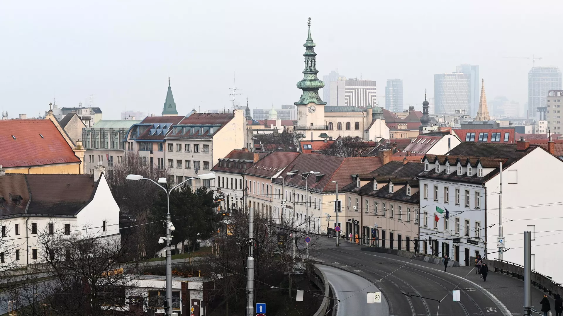 Quang cảnh trung tâm lịch sử của Bratislava - RIA Novosti, 1920, 21/03/2024