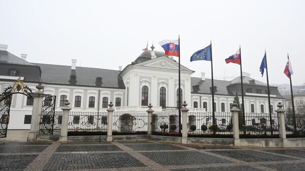 Дворец Грашалковичей в Братиславе, резиденция президента Словакии