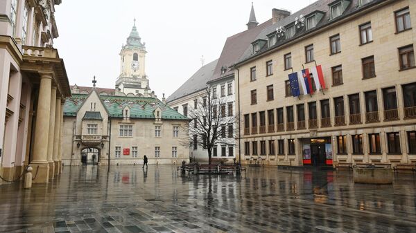 Главная площадь в Братиславе