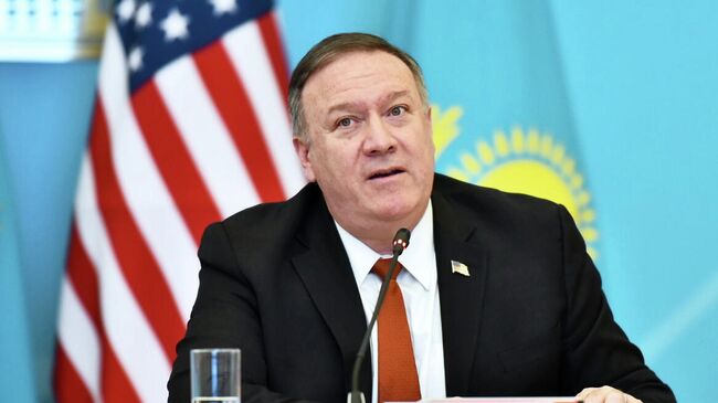 Госсекретарь США Майк Помпео 
