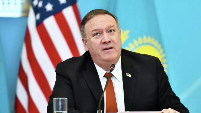 Госсекретарь США Майк Помпео 
