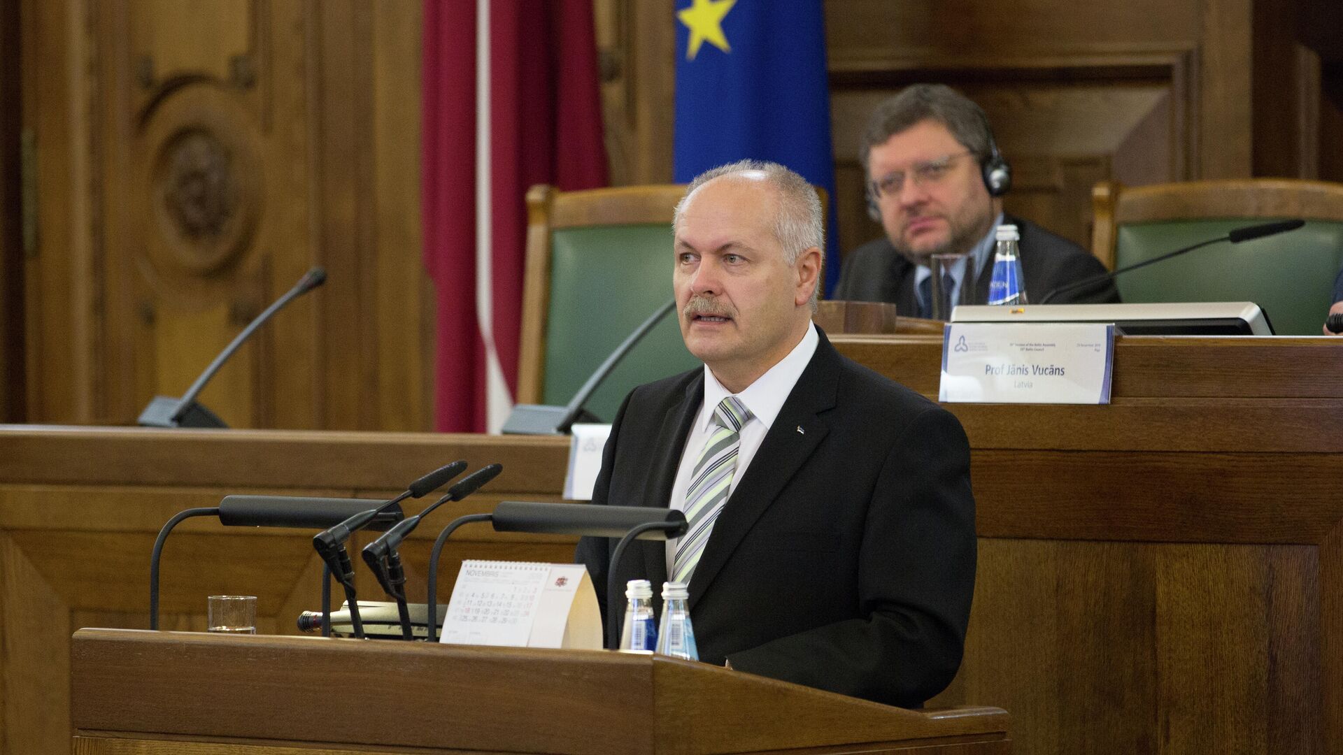 Cпикер парламента Эстонии Хенн Пыллуаас Cпикер парламента Эстонии Хенн Пыллуаас - РИА Новости, 1920, 04.07.2021