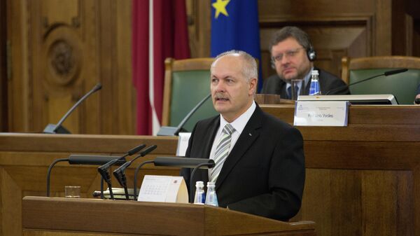 Cпикер парламента Эстонии Хенн Пыллуаас