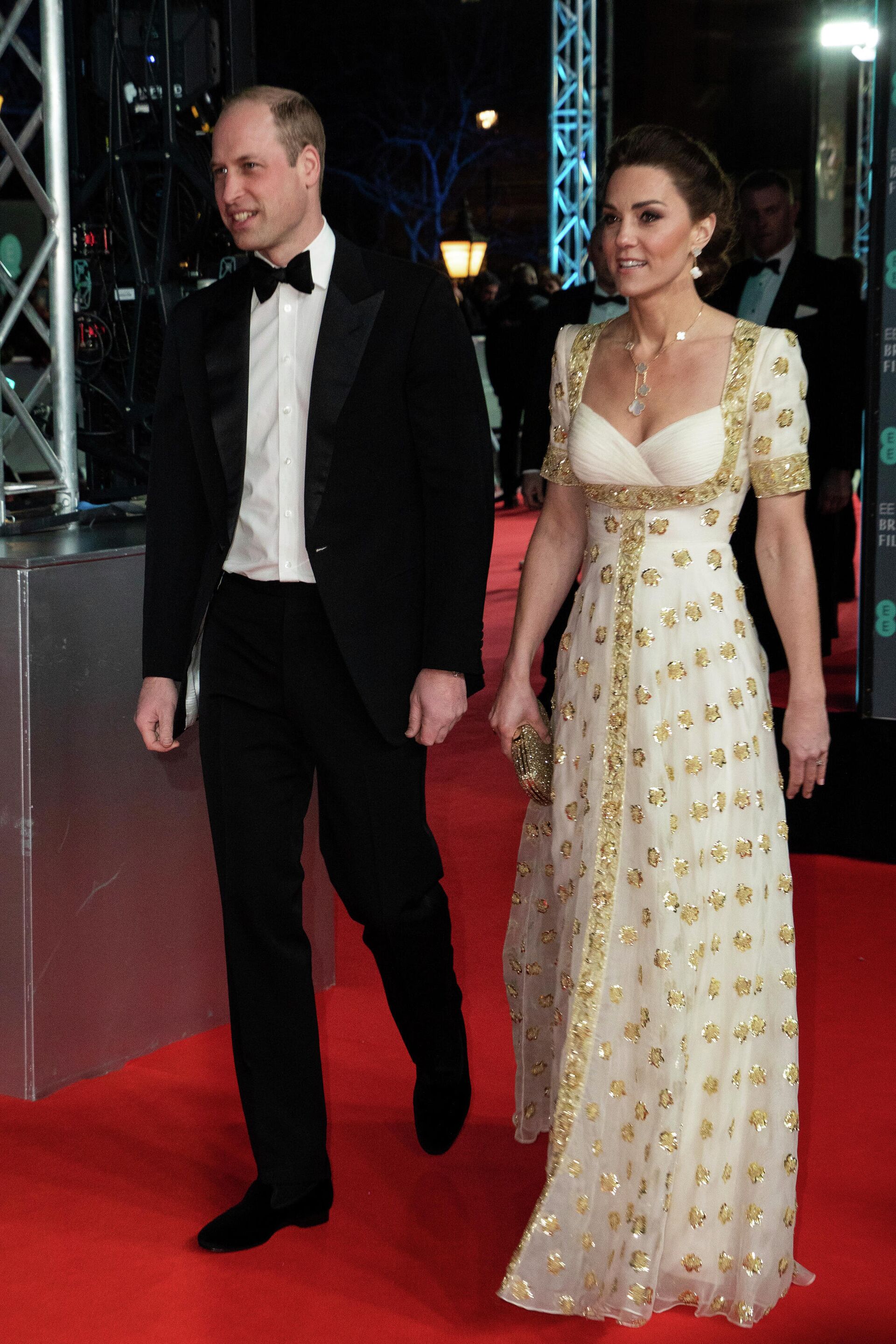 Кейт Миддлтон и принц Уильям на церемонии вручения премии BAFTA в Лондоне - РИА Новости, 1920, 14.06.2024