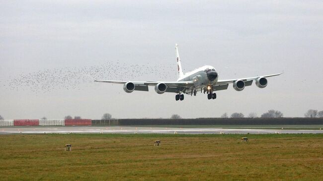 Самолет RC-135W Rivet Joint британских ВВС 