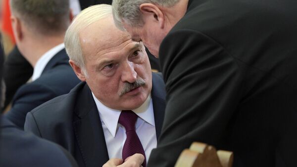 Президент Белоруссии Александр Лукашенко в Санкт-Петербурге