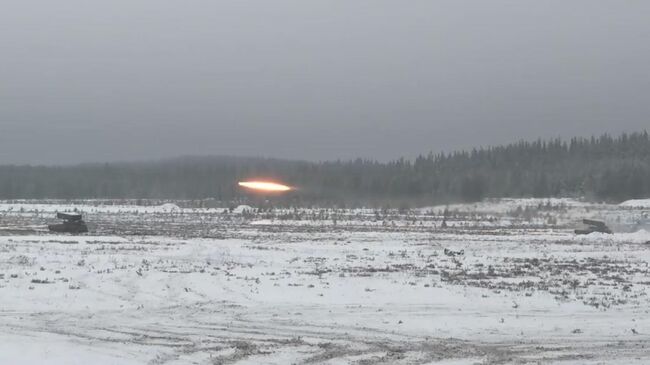 Видео стрельб тяжелых огнеметных систем Солнцепек