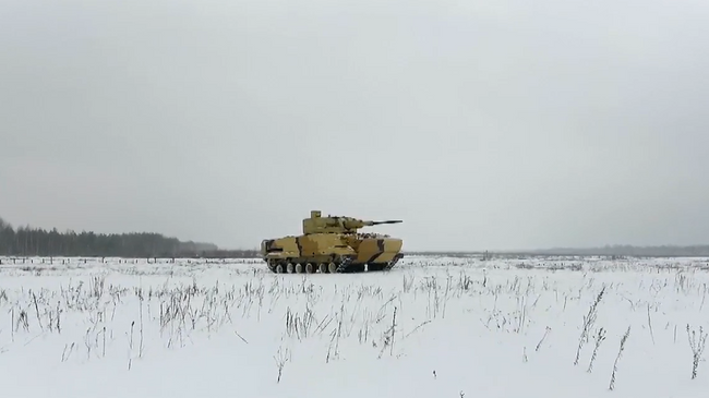 Опубликовано видео испытаний новейшего боевого модуля АУ-220М