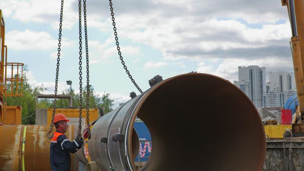 Прокладка газопровода в новой Москве