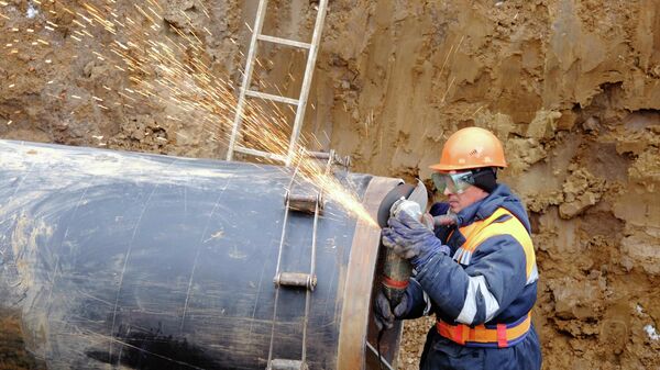 Прокладка газопровода в новой Москве