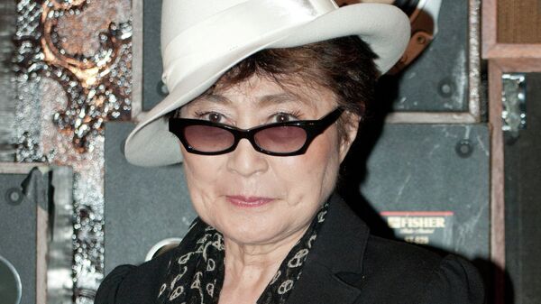 Художница и певица Йоко Оно. Архивное фото
