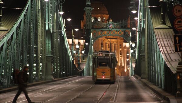 Мост через Дунай в центре Будапешта