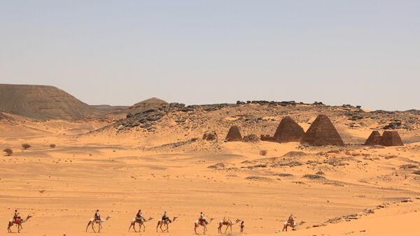 Пустыня в Судане. Архивное фото