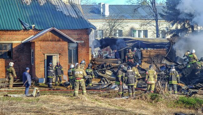 При пожаре в подмосковной психбольнице сгорели люди