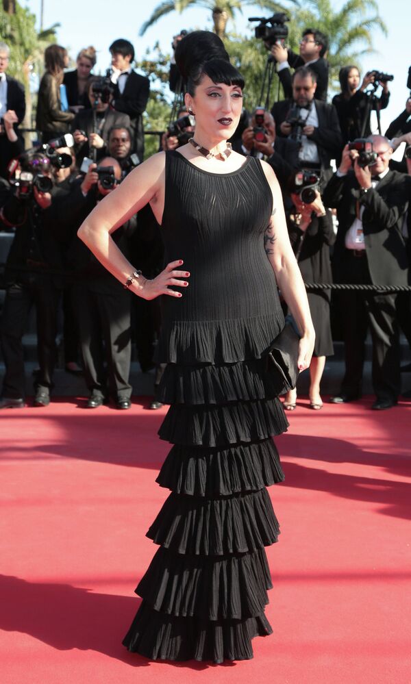 Испанская актриса Росси де Пальма, закрытие 66-го Каннского кинофестиваля