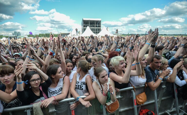 Зрители Maxidrom-2013 в Москве