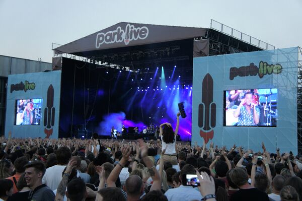Выступление The Killers на фестивале Park Live