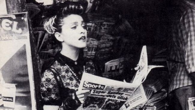 Мадонна в фильме Отчаянно ищу Сьюзан