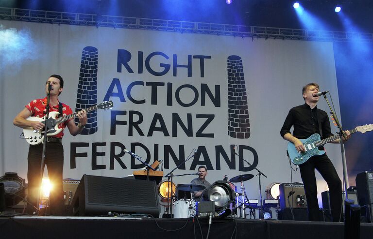 Выступление группы Franz Ferdinand на фестивале Sziget