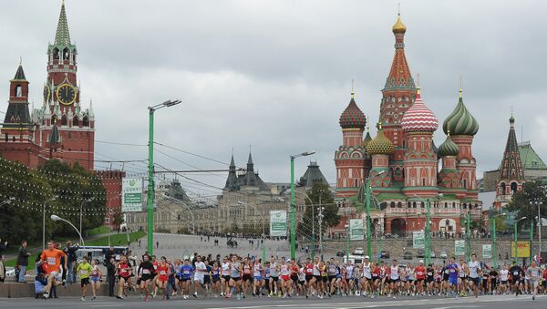 Международный марафон мира в Москве. Архивное фото