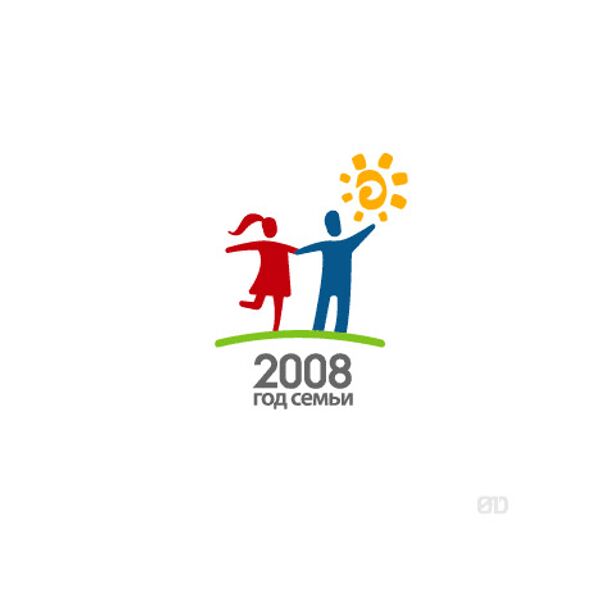 Эмблема к году семьи. Год семьи логотип. Год семьи 2008. Год семьи 2008 логотип.