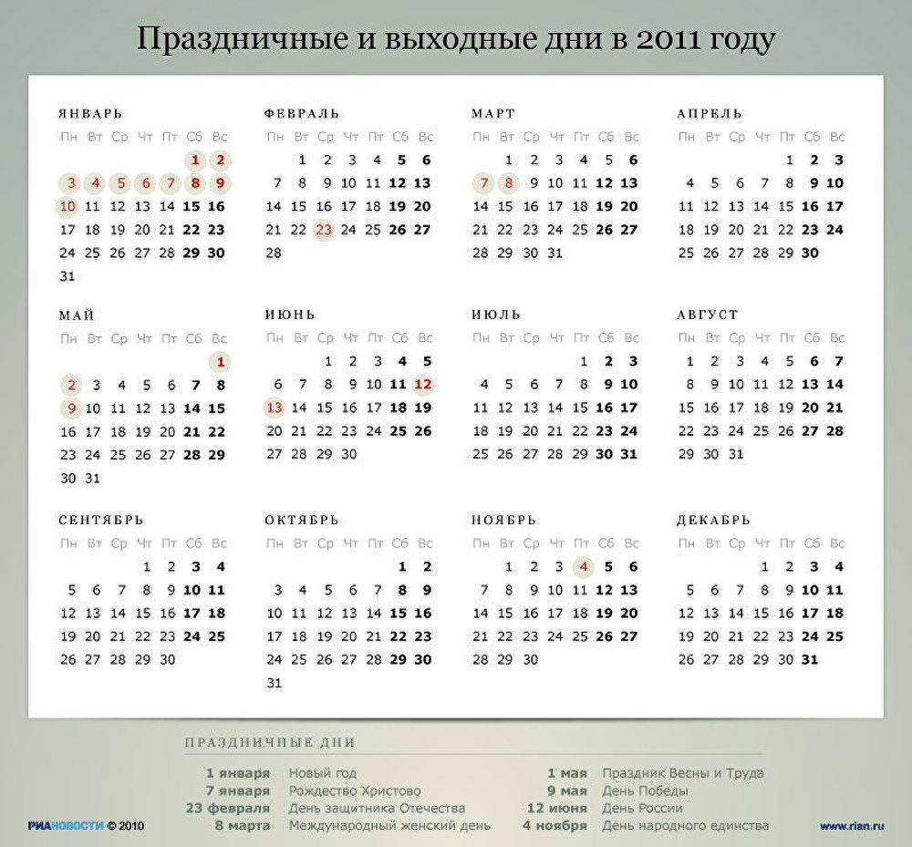Сколько дней в неделе в мае. Выходные в 2011 году. Календарь 2011 года. Календарь праздничных дней 2011. Праздники 2011.
