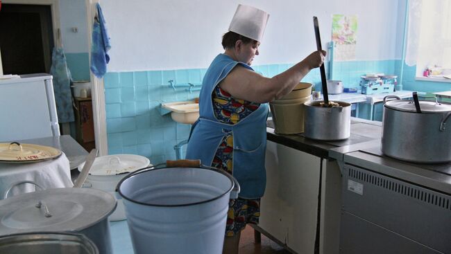 Питание детей в детском саду