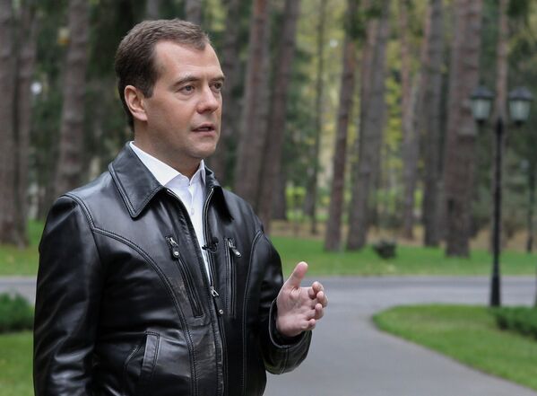 Председатель правительства России Дмитрий Медведев 